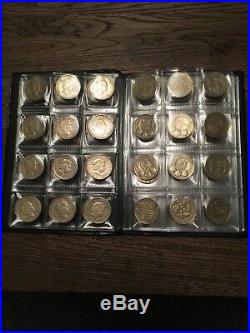 UK Complete Set of 43 x £1/One Pound Coins 1983 to 2017- British Coin Hunt