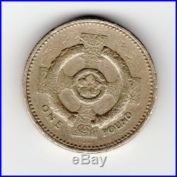 UK Mint Error One Pound Coin 1996 Mint Error Rare News £1 GB