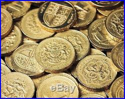 UK One Pound Coin £1 2000 to 2017 Choose your Year circulated EDINBURGH LONDON