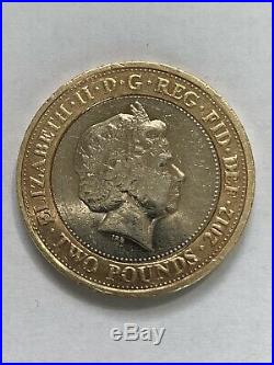 VERY RARE charles dickens £2 pound coin £5000 Only One £2 COIN