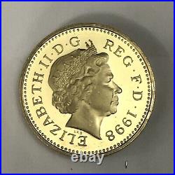 Very Rare 1998 £1 Pound Coin Royal Mint 2D Queens Head
