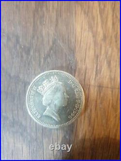 Very rare old 1 pound coin