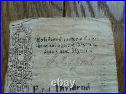 WALES, CYMRU, 1813 WELSHPOOL BANK £1 ONE POUND NOTE, MONTGOMERYSHIRE George iii