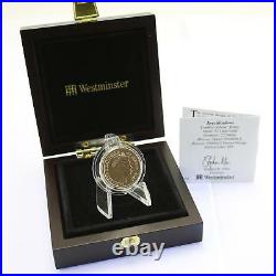 Westminster Mint 2010 Jersey 22 ct Gold Proof £1 Cased COA