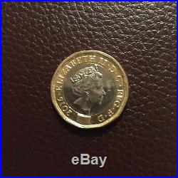 X9 Rare 2016 New One Pound Coins